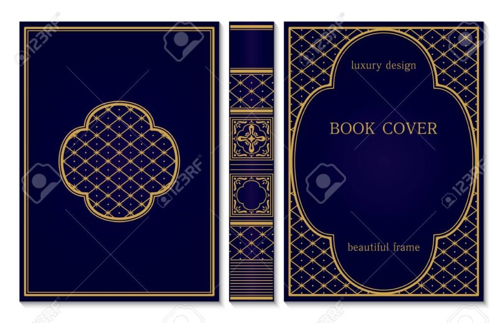 capa de livro com design classico e elegante