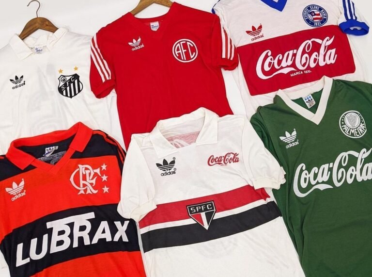 Onde encontrar camisas antigas do São Paulo Futebol Clube 7 colecao de camisas vintage do futebol