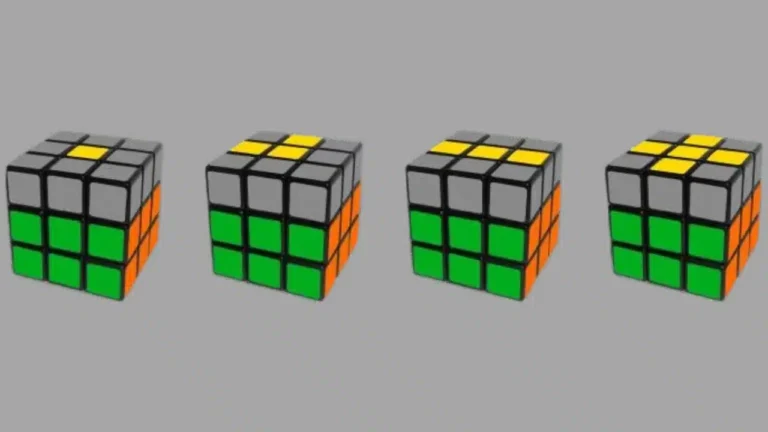 Quais são os passos essenciais para montar o cubo mágico corretamente 21 cubo magico colorido em varias etapas de montagem