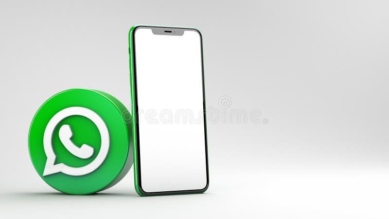 icone do whatsapp com um smartphone