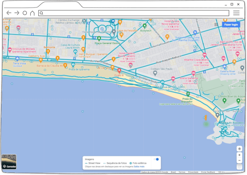 Como utilizar o Bing Maps para encontrar locais e rotas rapidamente