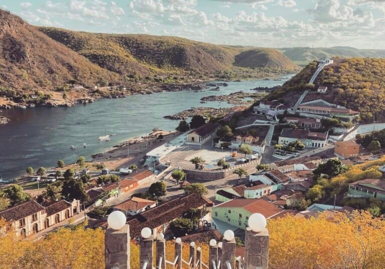 paisagem da pousada asa branca em piranhas