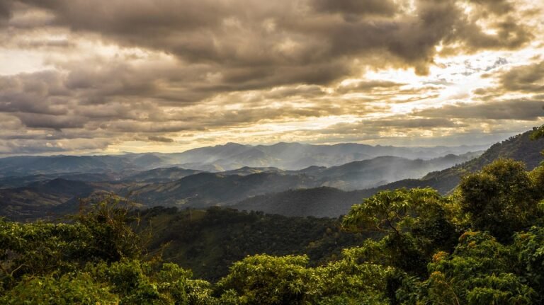 paisagem montanhosa de campos do jordao