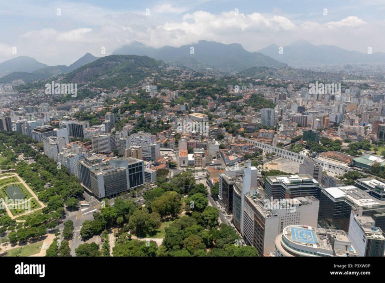 vista aerea do rio de janeiro