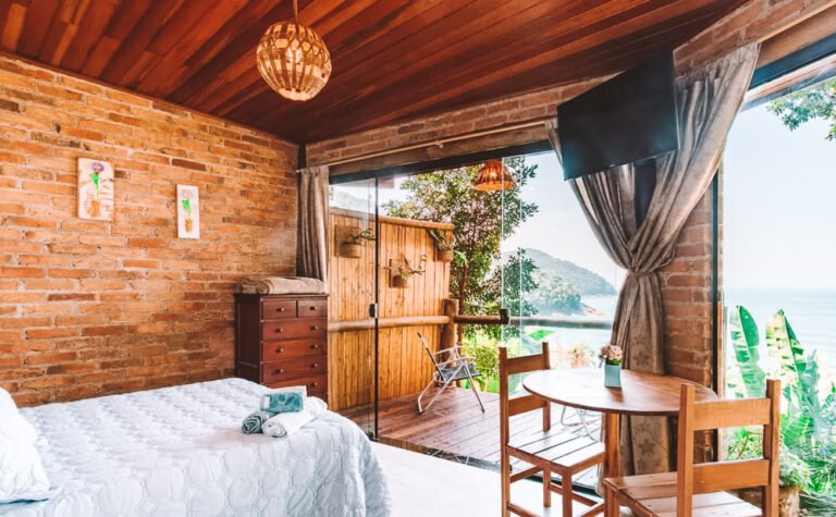 vista panoramica da cabana manacas do sol