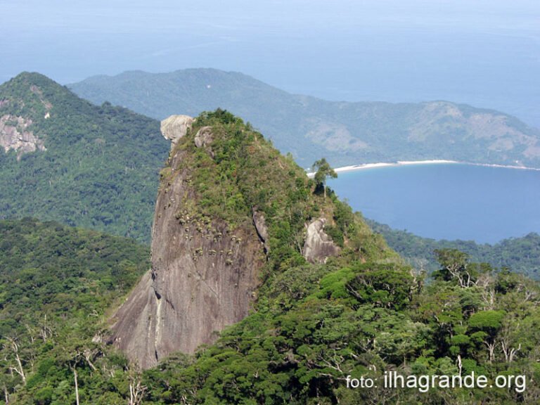 vista panoramica da ponta do papagaio