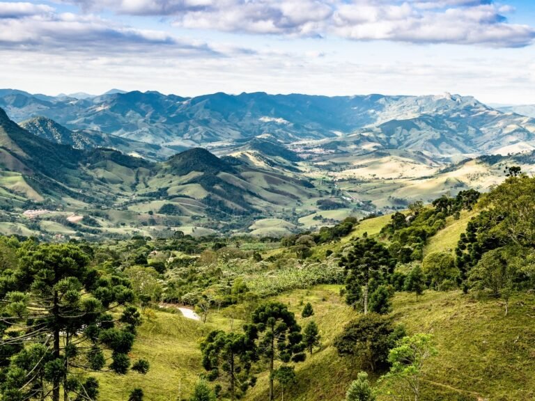 vista panoramica da serra da mantiqueira